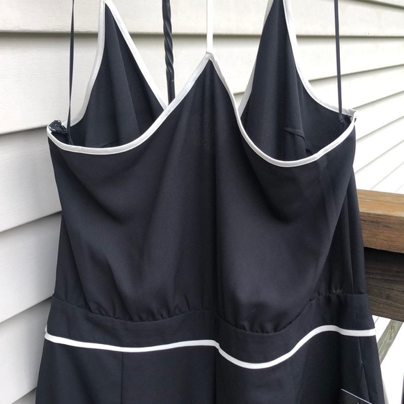 Chic Black and White Jumpsuit by Express - Picture 9 of 14